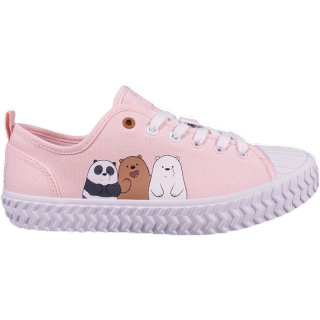 Skechers สเก็ตเชอร์ส รองเท้า ผู้หญิง We Bare Bears Street Trax Street Shoes-896064-PNK