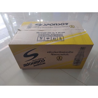 สปอนเซอร์ 1 ลัง×24ขวด สปอนเซอร์