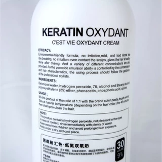 Cestvie เชสวี่ ไฮโดรเจน 3% 6% 9% แบ่งขายค่ะ Keratin Oxidant ใช้คู่กับสีย้อมผม