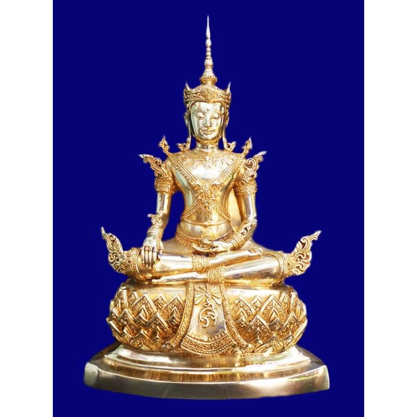 พระบูชา พระพุทธรูป พระมหาจักรพรรดิ หน้าตัก 7 นิ้วทรงเครื่องต้น สวยสง่างดงามอลังการ The Emperor Buddha