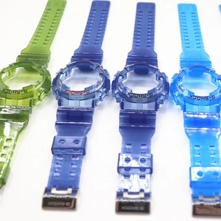 สายนาฬิกาข้อมือ สีโปร่งใส กันน้ํา สําหรับ Casio G-SHOCK GA120 110 100 GD100 GD110 GD120 GA-110GB GAX-100
