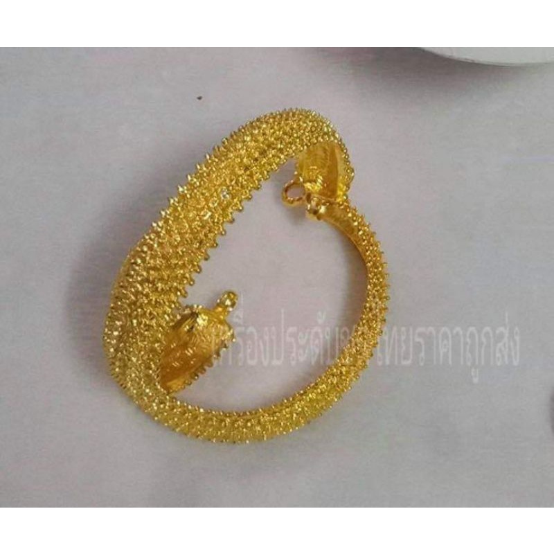 กำไรพิกุลคู่ (2 ชิ้น) ผู้ใหญ่ (เด็กใส่ได้ โลหะบีบได้)