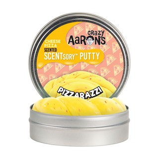 Crazy Aarons Thinking Putty รุ่นมีกลิ่น SCENTSORY - PIZZARAZZI กลิ่นพิซซ่า สีเหลือง ขนาด 2.75 นิ้ว