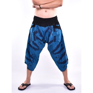 Chiang mai pants กางเกงเชียงใหม่ (ฟ้าทะเลปาด)