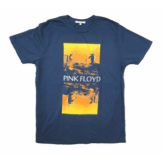 เสื้อยืดวงดนตรีเสื้อยืดลําลอง ผ้าฝ้าย 100% แขนสั้น คอกลม พิมพ์ลายอัลบั้ม Pink Floyd More สีน้ําเงินกรมท่า แฟชั่นสําหรับผ