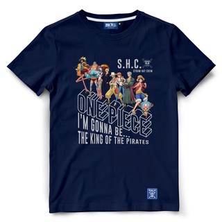 เสื้อยืดโอเวอร์ไซส์เสื้อวันพีช One Piece Straw hat crewS-3XL