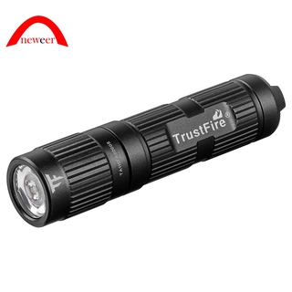 Trustfire Mini 3 Edc ไฟฉายกันน้ําใช้แบตเตอรี่ 10440 / Aaa