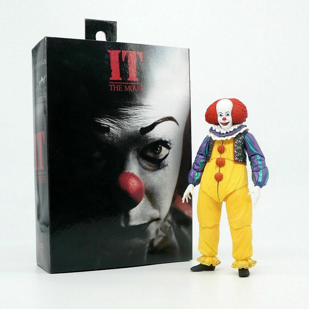 โมเดล IT Pennywise Action Figure Stephen King's 1990 NECA