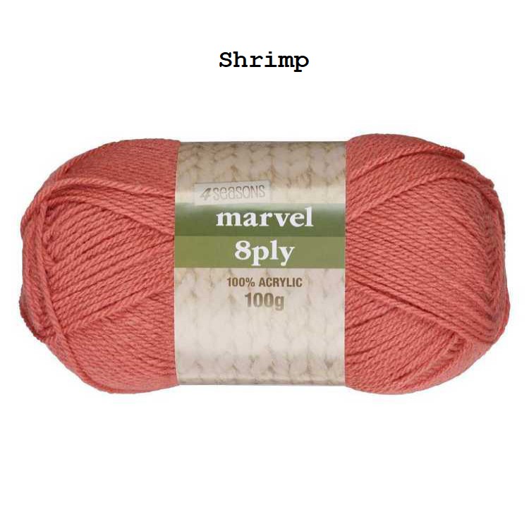 4 Seasons Marvel 8 Ply Yarn, 100g