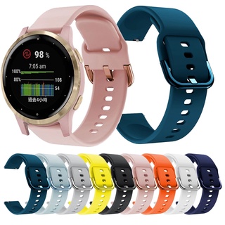 สาย Garmin Venu 2S สาย สายนาฬิกาสายซิลิโคน Garmin Vivomove 3S 4s สายรัด สายรัดข้อมือกีฬา สายรัด GarminMove 3S GarminActive S สายรัด