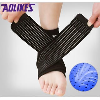 ผ้ารัดข้อเท้า พยุงข้อเท้า ผ้าพันข้อเท้า ที่รัดเท้า (1 ชิ้น) Ankle Support  (พร้อมส่ง)