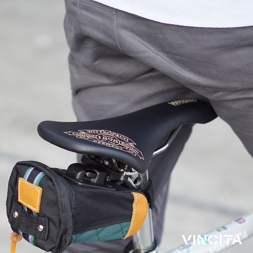 *คอยน์คืน* WITTKOP VELODROME - SPORT LEATHER SADDLE อานหุ้มหนังแท้ทรงสปอร์ตคลาสสิก น้ำหนักเบา - รูปที่ 7
