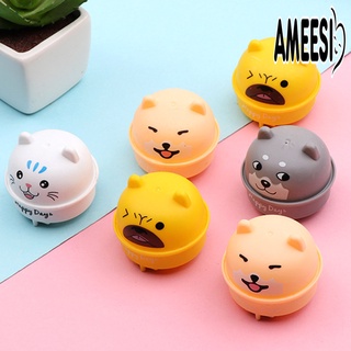 Ameesi ดึงกลับ ของเล่น แบตเตอรี่ ฟรี รูปร่างน่ารัก ขอบเรียบ ไม่ซีดจาง สี สร้างสรรค์ แรงเสียดทาน ขับเคลื่อน ของเล่น น่ารัก มินิ การ์ตูนสัตว์ ดึงกลับรถ ของเล่น เด็กผู้หญิง เด็กผู้ชาย