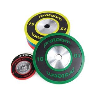 แผ่นน้ำหนัก Thermopolymer Olympic Weight Plate แผ่นยาง 6 คู่