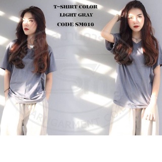 ขายส่ง เสื้อยืด เนื้อผ้า Cotton100% ไม่ย้วย ใส่สบาย เสื้อยืดสีพื้น โทนดำขาว(เลือกสีได้)มีให้เลือกมากกว่า 20 สี