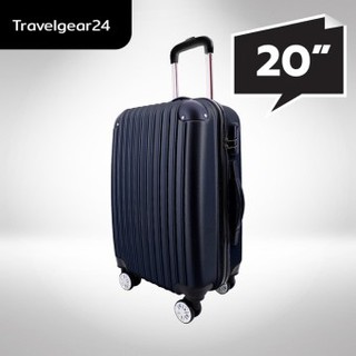 TravelGear24 กระเป๋าเดินทางขนาด 20" Luggage 20" Model A1004 (Black/สีดำ)