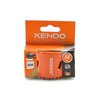 KENDO 41005427 โฮลซอเจาะเหล็ก แบบลึก 54 mm. (1 ชิ้น/แพ็ค) KENDO 41005427 Hole Saw Drill for steel, depth 54 mm. (1 pc./p