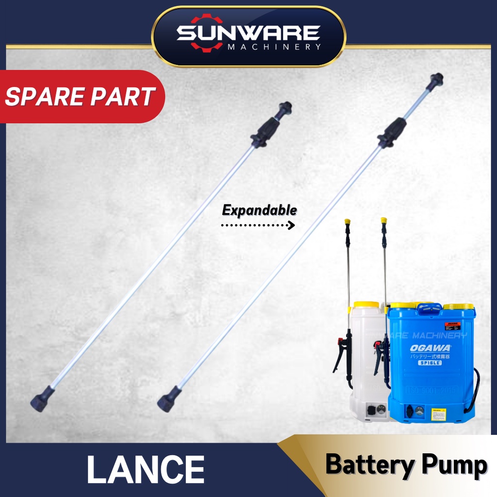 ที่ประชุมแบบปรับได้พร้อมส่วนขยายสําหรับ Knapsack Battery Pump Sprayer Bateri Pam