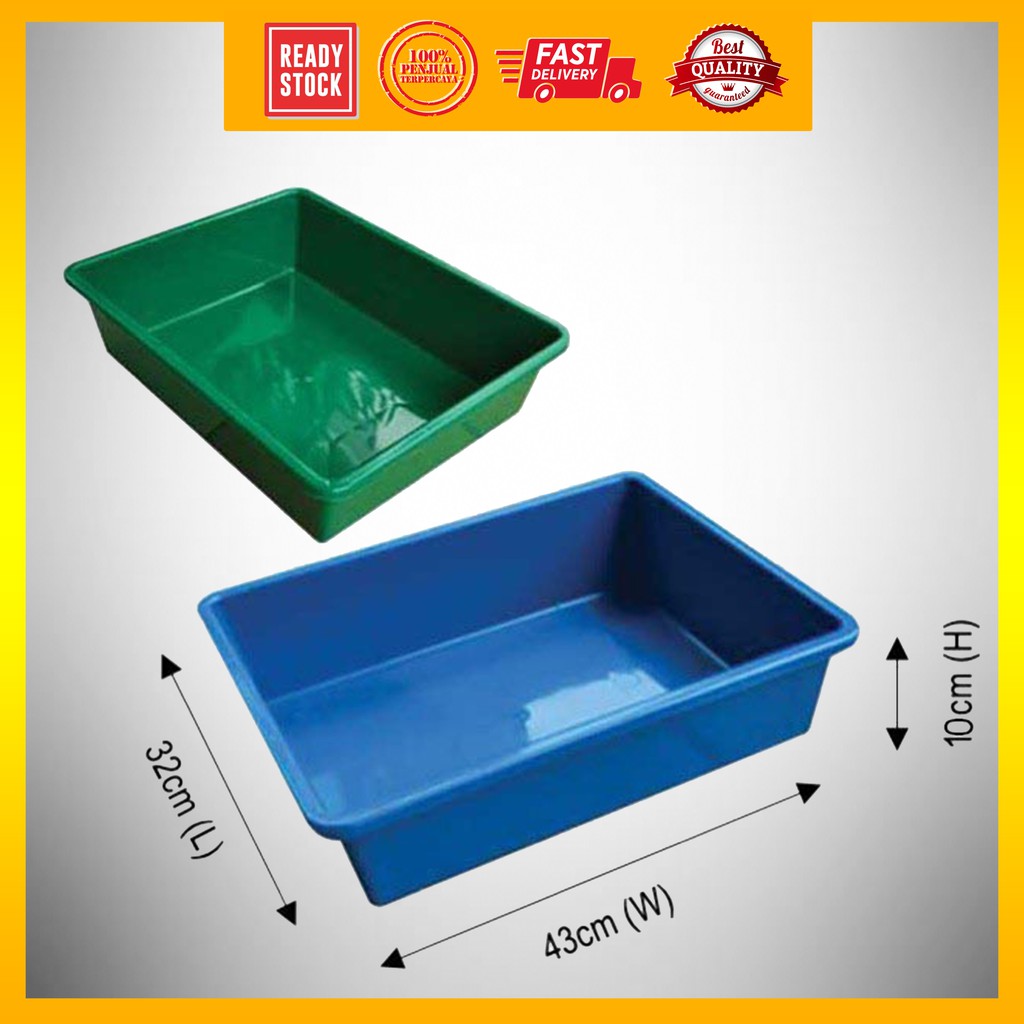 ถาดครอกแมว (ขนาดกลาง) / Tandas Kucing / Bekas Kucing / ห้องน้ําแมว