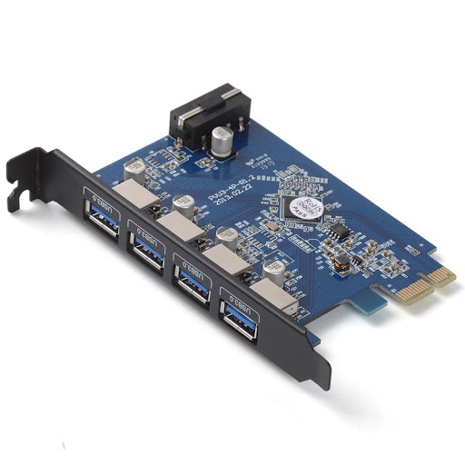 PCI CARD EXPRESS 4 PORT USB 3.0 SUPER SPEED ORICO PVU3-4P