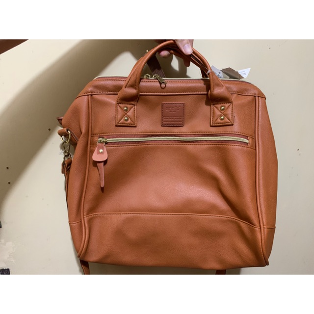 Anello Bag Size Regular Colour Brown น้ำตาลอิฐ