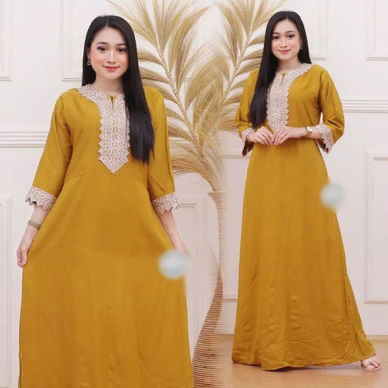 ARABIC DRESS | ชุด ZAHIRA ARABIC | ชุด ZEMMA ARABIC | FRONT ZIPPER สําหรับ BUSUI