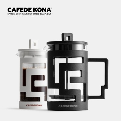CAFEDE KONA French Press ถ้วยชงกาแฟ ที่ชงกาแฟ เครื่องชงกาแฟแบบ French Press แก้วชงกาแฟ แก้วชงชา
