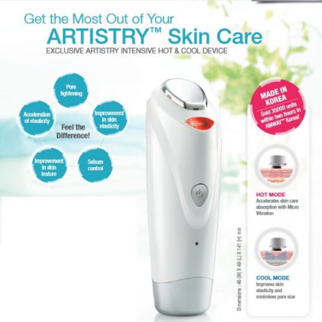 เครื่องนวดหน้า ฟื้นบำรุงผิว กระชับรูขุมขน ARTISTRY Intensive Hot & Cool Device (New)