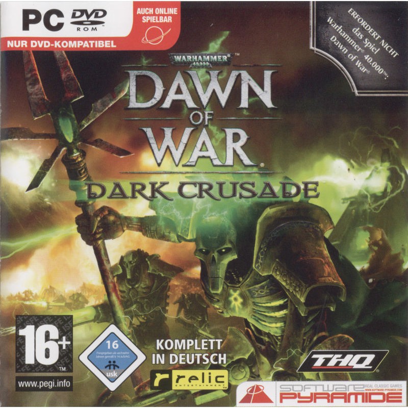 Warhammer 40000 Dawn of War Dark Crusade - เกมพีซีออฟไลน์พร้อมดีวีดี