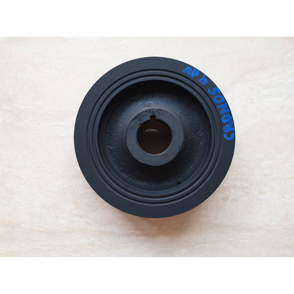 มู่เลย์หน้าเครื่อง (มู่เลย์ข้อเหวี่ยง) MAZDA 626,โคโน็ต เครื่อง4สูบ,โปรทีเจ้,1500,1600,FORD LASER ราคาตัวละ 800บาท