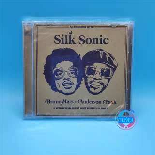 อัลบั้มซีดี พรีเมี่ยม ลาย Bruno Mars Anderson Paak An Evening With Silk Sonic