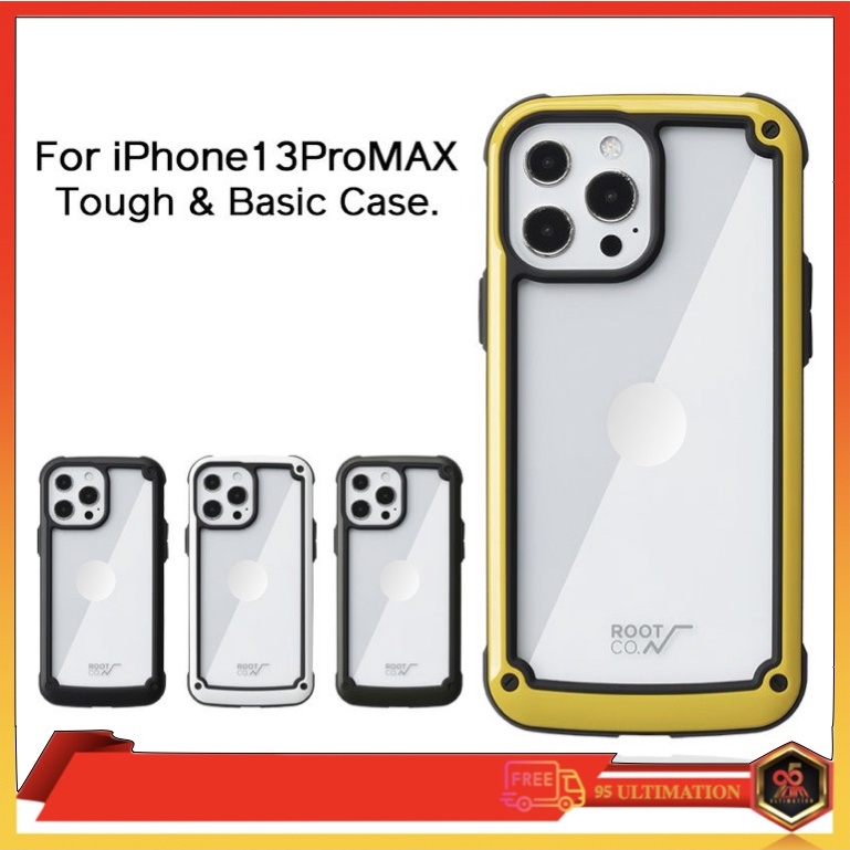 เคสกันกระแทก สำหรับ 13promax, GRAVITY Shock Resist Tough & Basic Case. By Root Co.