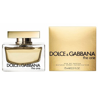 D o l c e &amp; Gabbana The One EDP 75ml. กล่องซีล งานมิลเลอร์