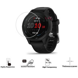 ฟิล์มกระจกนิรภัยกันรอยหน้าจอ 9H อุปกรณ์เสริม สําหรับ Garmin Forerunner 255 255S Smart Watch 2 ชิ้น