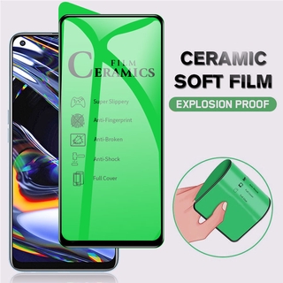 เต็มจอฟิล์มเซรามิคนุ่ม Realme 6i 5i 7i 5 6 7 Pro C2 C3 C11 C12 C15 Soft Ceramic Film Full Cover Screen Protector