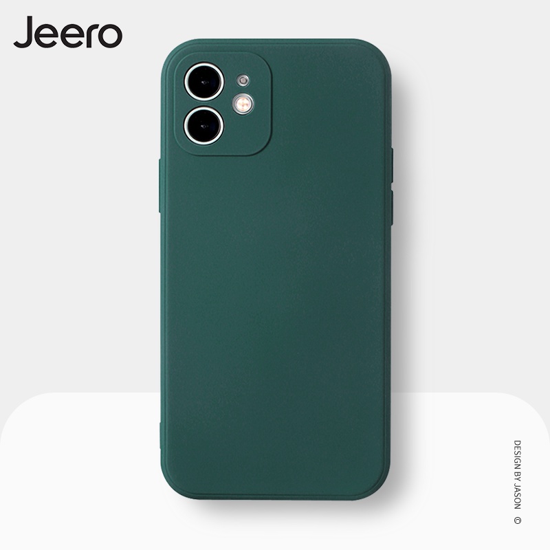 Jeero เคสไอโฟน เคสซิลิโคนนุ่มขอบเหลี่ยมกันกระแทกน่ารักตลก เคสโทรศัพท์ Compatible for iPhone 17 Air 16 15 14 13 12 11 Pro Max SE 2020 X XR XS ip 8 7 Plus HFE03 ราคา ถูกที่สุด ดีลบีเคเค แกลเลอรีภาพที่ 2