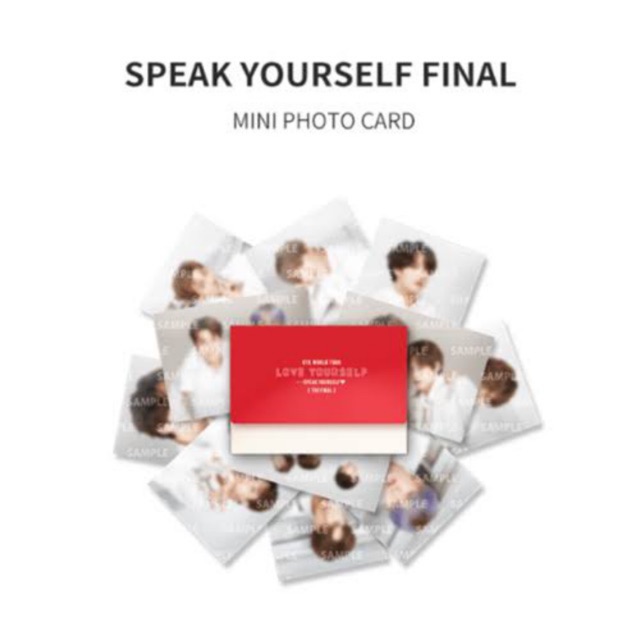พร้อมส่ง ‼️ MiNi Photo Card  Bts The Final แท้ 💯