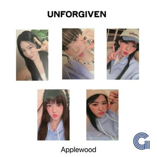 【APPLEWOOD Pob】อัลบั้ม LE SSERAFIM- 1st Studio [Unforgiven]