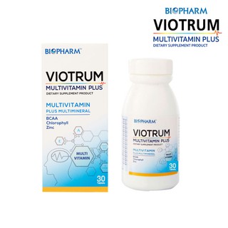 VIOTRUM MULTIVITAMIN PLUS ไบโอฟาร์ม ไวโอทรัม มัลติวิตามินพลัส 30 เม็ด "สินค้าพร้อมส่ง"