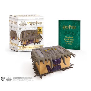 Harry Potter : The Monster Book of Monsters: It Roams and Chomps! ตำราปีศาจ ว่าด้วยปีศาจ ของแท้ พร้อมส่ง