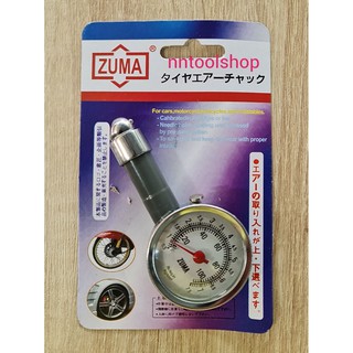 ZUMA เกจ์วัดลมยาง 100ปอนด์ เข็มเป็นโลหะ เที่ยงตรง แม่นยำ ของแท้ สินค้าพร้อมส่ง