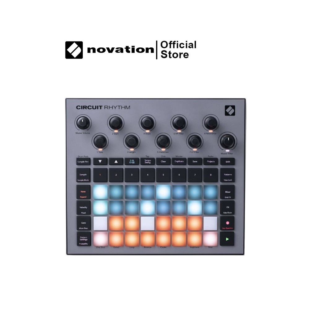 Novation circuit rhythm MIDI Controller มิดี้คอนโทรลเลอร์
