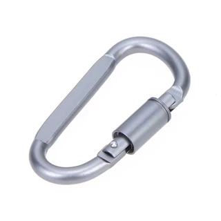 คาราบิเนอร์ Carabiner Aluminum spring carabiner ห้อยเปล แบบตะขอเกี่ยวสำหรับแขวนของ หรือยึดดึง อุปกรณ์สำหรับตั้งแคมป์