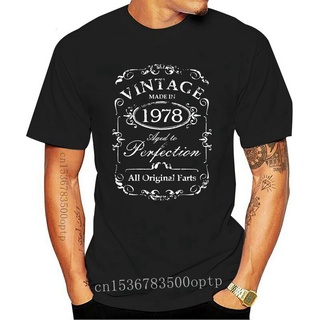 เสื้อยืดคอกลม แขนสั้น สไตล์วินเทจ สําหรับผู้ชาย 1978 819847Size S-5XL