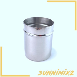 Stainless Steel Dosing Cup Durable Sniffing Mug Powder Press Rust Resistant