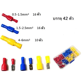 หางปลาเสียบ ตัวผู้+ตัวเมีย แบบแบน หุ้มPVC