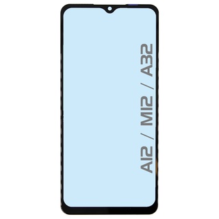 กระจกจอ + OCA Samsung A12 A02 M02 A32 5G M12 Front Glass for Huawei A12 A02 M02 A32 5G M12