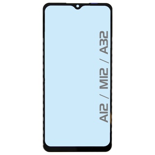 กระจกจอ + OCA Samsung A12 A02 M02 A32 5G M12 Front Glass for Huawei A12 A02 M02 A32 5G M12