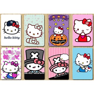 สติ๊กเกอร์ติดบัตร BTS MRT คีย์การ์ด #1 (Hello kitty)