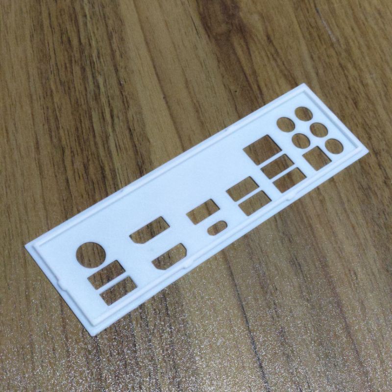 ฝาหลังเมนบอร์ด asus prime x470-pro และรุ่นอื่นๆ มีทุกรุ่น แผ่นหลังเมนบอร์ด i/o shield mainboard  เพล